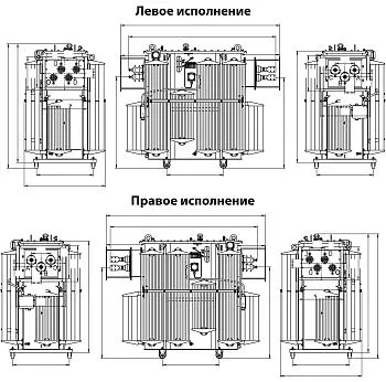 Фото чертежа ТМЗ 2000/6/0,4